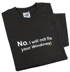 I will not fix your windows
