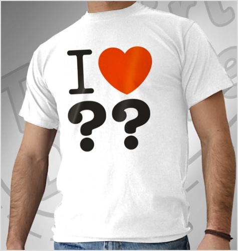 Shirt: I ♥ ??