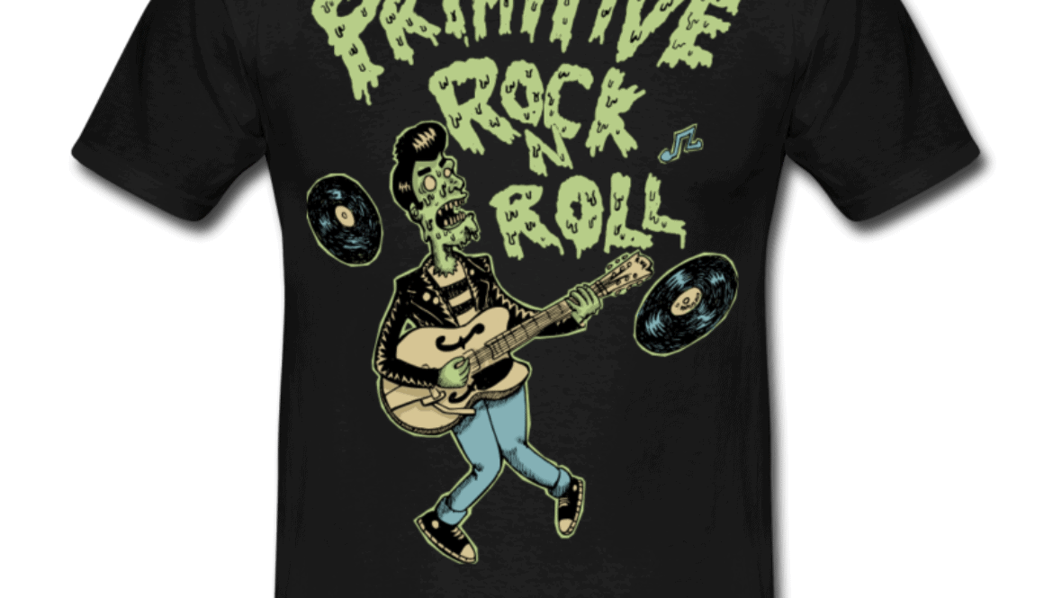 Schwarz-primitive-rock-T-Shirts